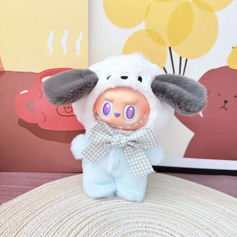 Lafufu Doll's Clothes The Monster Outfit Accessories Clothing DIY Kids Gift Girls Pink Rabbit Jumpsuits V1 V2 V3 Wear