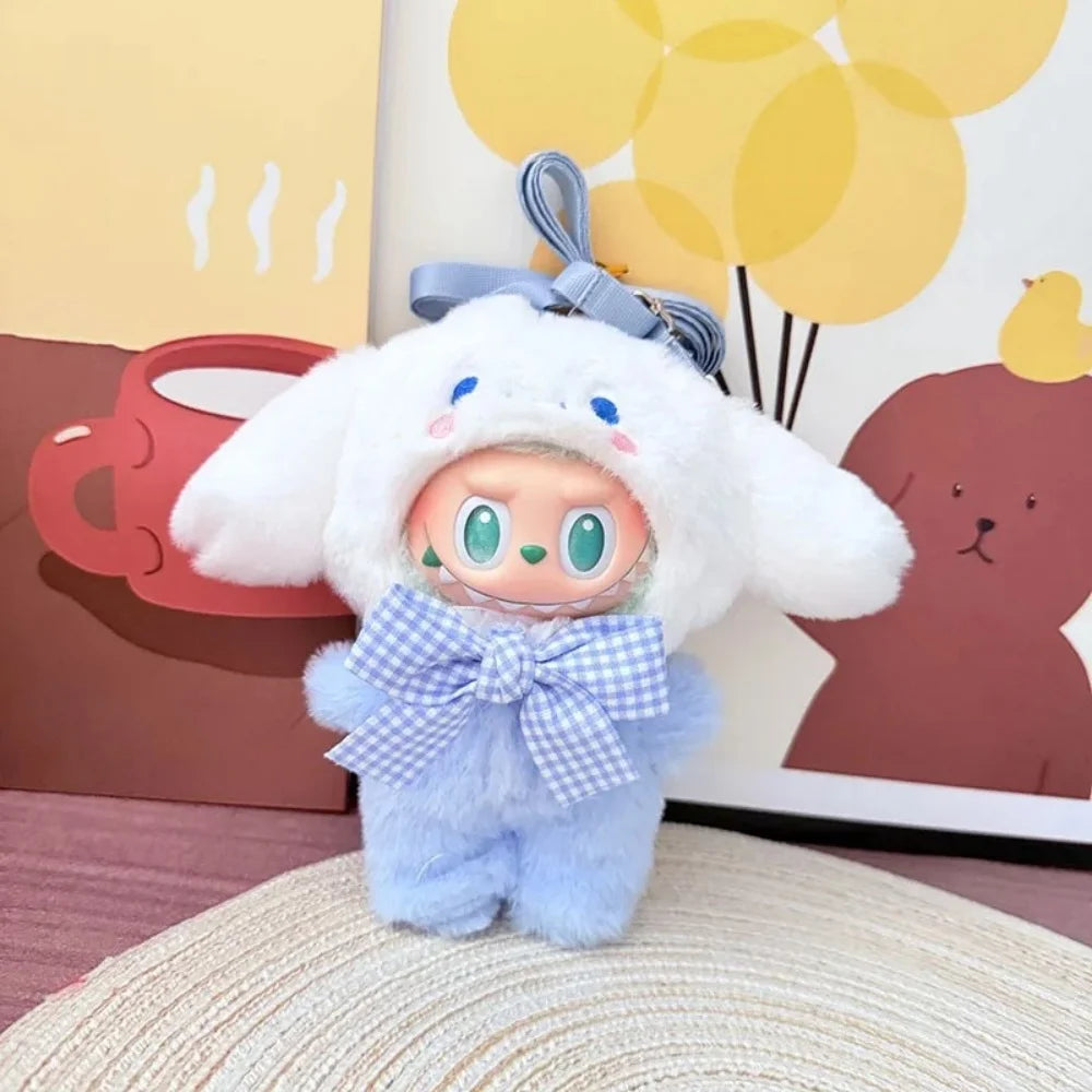 Lafufu Doll's Clothes The Monster Outfit Accessories Clothing DIY Kids Gift Girls Pink Rabbit Jumpsuits V1 V2 V3 Wear