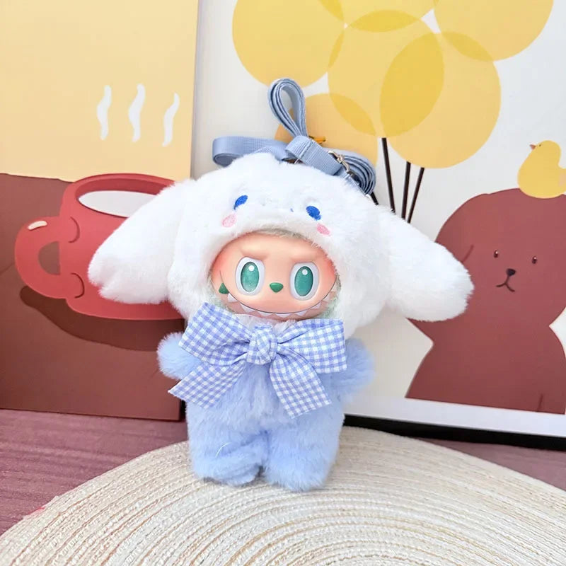 Lafufu Doll's Clothes The Monster Outfit Accessories Clothing DIY Kids Gift Girls Pink Rabbit Jumpsuits V1 V2 V3 Wear