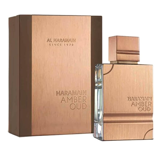 Al Haramain Amber Oud Eau De Parfum Spray 60ml (2.0 oz) - Unisex Arabian Perfume for Women & Men, Long-Lasting Amber & Oud Fragrance with Luxurious...