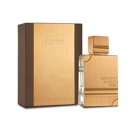 Al Haramain Amber Oud Gold Edition Eau De Parfum Spray 60ml (2 oz) - Unisex Arabian Perfume for Women & Men, Long-Lasting Amber Cologne with Refreshing...