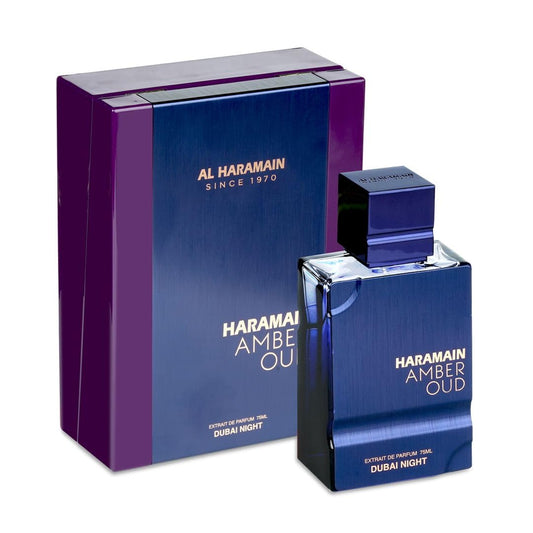 Al Haramain Amber Oud - Dubai Night Edition for Unisex - Arabian Perfume for Women and Men - Oriental Woody Fragrance - Long Lasting Arabic Cologne -...