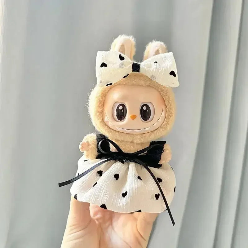 Lafufu Doll's Clothes The Monster Outfit Accessories Clothing DIY Kids Gift Girls Pink Rabbit Jumpsuits V1 V2 V3 Wear