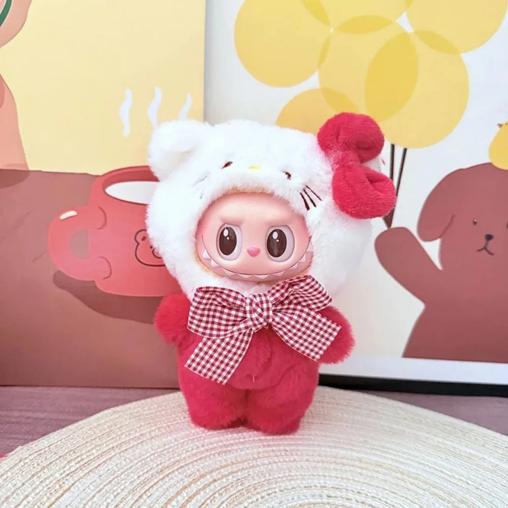 Lafufu Doll's Clothes The Monster Outfit Accessories Clothing DIY Kids Gift Girls Pink Rabbit Jumpsuits V1 V2 V3 Wear