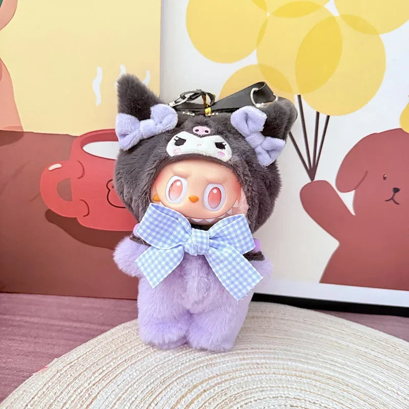 Lafufu Doll's Clothes The Monster Outfit Accessories Clothing DIY Kids Gift Girls Pink Rabbit Jumpsuits V1 V2 V3 Wear