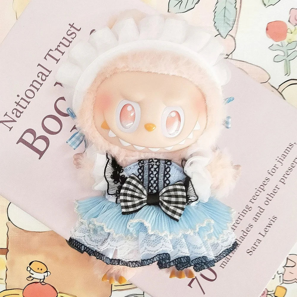 Lafufu Doll's Clothes The Monster Outfit Accessories Clothing DIY Kids Gift Girls Pink Rabbit Jumpsuits V1 V2 V3 Wear