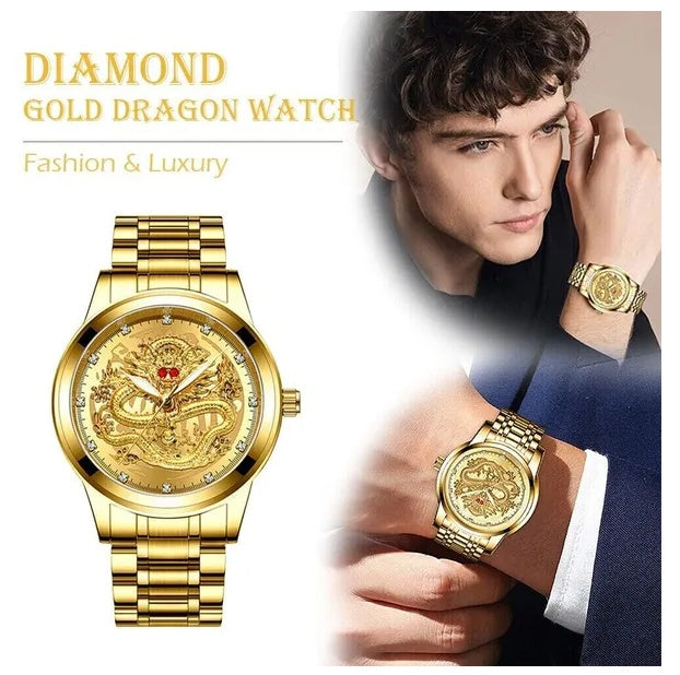 Classic Quartz Watch For Business Men