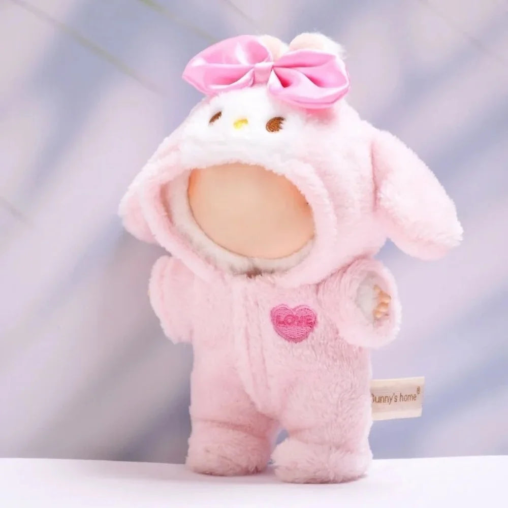 Lafufu Doll's Clothes The Monster Outfit Accessories Clothing DIY Kids Gift Girls Pink Rabbit Jumpsuits V1 V2 V3 Wear